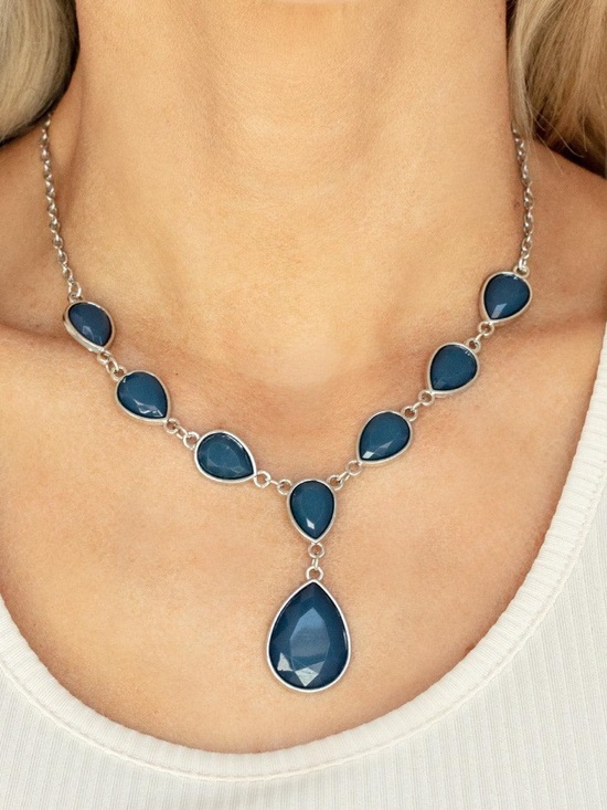 paparazzi Jewelry - Party Paradise- Teardrop Statement Necklace & Earrings Set